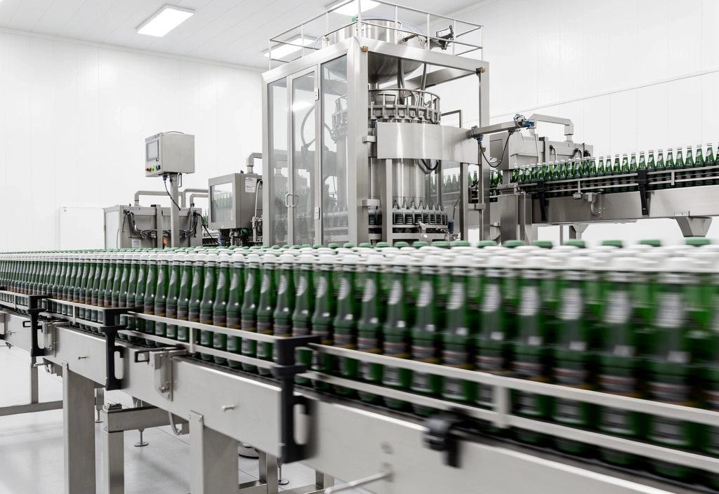 Línea de producción industrial eficiente